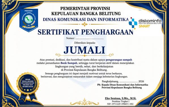 Plt Kadiskominfo Babel Apresiasi Pegawai yang Peduli Pengelolaan Sampah, Semangat Zona Integritas