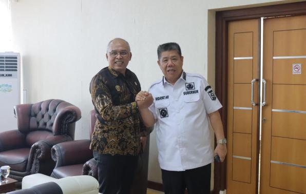 Gubernur Antar Kepulangan Kepala BSSN Nugroho Sulistyo Budi