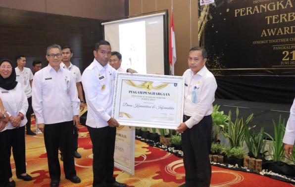 Diskominfo Kep Babel Raih Perangkat Daerah Terbaik Ke Dua Setelah BKPSDMD