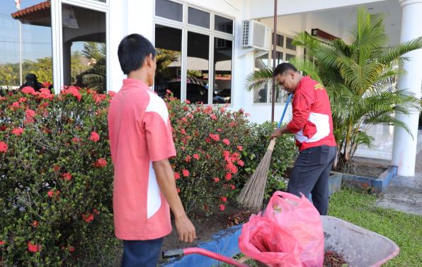 Ini Langkah Nyata Diskominfo Babel Dukung Gerakan Indonesia ASRI, Disambangi Tim Penilai Kebersihan